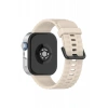 Hubrendy Bez Huawei Watch Fit 3 Klasik Kordon - Bej