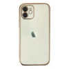 Hubrendy Bez Apple iPhone 11 Kılıf Lensli Silikon - Gold