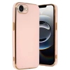 Hubrendy Bez Apple iPhone 16E Kılıf Volet Silikon - Pembe