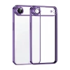 Hubrendy Bez Apple iPhone 17 Air Lensli Silikon - Mor