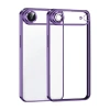 Hubrendy Bez Apple iPhone 17 Air Lensli Silikon - Mor