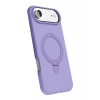 Hubrendy Bez Apple iPhone 17 Air Regal Magsafe Standlı Kapak - Lila
