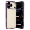 Hubrendy Bez Apple iPhone 17 Pro Lensli Silikon - Mor