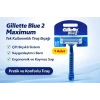 Hubrendy Bez Jilet Blue 2 Maximum Tek Kullanımlık Tıraş Bıçağı 1 Adet