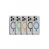 Hubrendy Bez Joko Apple iPhone 14 Pro Kılıf Bubble Magsafe Kapak - Mor