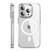 Hubrendy Bez Joko Apple iPhone 15 Pro Max Kılıf Crystal Magsafe Kapak - Şeffaf