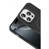 Hubrendy Bez Joko Apple iPhone 16 Pro Max Broş Magsafe Kapak - Siyah