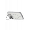Hubrendy Bez Joko Apple iPhone 16 Pro Max Flexa Magsafe Kapak - Beyaz