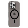 Hubrendy Bez Joko Apple iPhone 16 Pro Max PC Blank Magsafe Kapak - Siyah