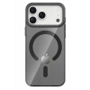 Hubrendy Bez Joko Apple iPhone 17 Pro Max PC Blank Magsafe Kapak - Siyah