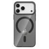 Hubrendy Bez Joko Apple iPhone 17 Pro PC Blank Magsafe Kapak - Siyah