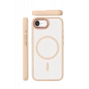 Hubrendy Bez Joko Apple iPhone 17E Terea Magsafe Kapak - Pembe