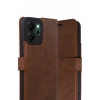 Hubrendy Bez Oppo Reno 14F Trend S Plus Kapaklı Kılıf - Taba