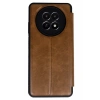 Hubrendy Bez Realme 12 5G Kılıf Flip Cover - Taba