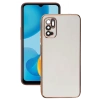Hubrendy Bez Xiaomi Redmi Note 11 SE Kılıf Volet Silikon - Beyaz