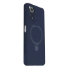 Hubrendy Bez Redmi Note 12 Pro 4G Regal Magsafe Standlı Kapak - Lacivert