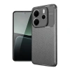 Hubrendy Bez Xiaomi Redmi Note 14 4G Kılıf Auto Focus Karbon Kapak - Gri