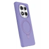 Hubrendy Bez Xiaomi Redmi Note 14 Pro 5G Regal Magsafe Standlı Kapak - Lila