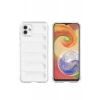 Hubrendy Bez Samsung Galaxy A05 Kılıf Optimum Silikon - Krem