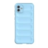 Hubrendy Bez Samsung Galaxy A05 Kılıf Optimum Silikon - Sky Blue