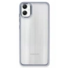 Hubrendy Bez Samsung Galaxy A05 Kılıf Power Silikon - Sierra Blue