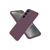 Hubrendy Bez Samsung Galaxy A06 Kılıf First Silikon - Mürdüm
