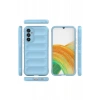 Hubrendy Bez Samsung Galaxy A15 4G Kılıf Optimum Silikon - Sky Blue