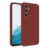 Hubrendy Bez Samsung Galaxy A16 5G Kılıf First Silikon - Bordo
