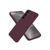 Hubrendy Bez Samsung Galaxy A26 Kılıf First Silikon - Mürdüm