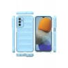 Hubrendy Bez Samsung Galaxy M23 Kılıf Optimum Silikon - Sky Blue