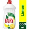 Hubrendy Bez Sıvı Bulaşık Deterjanı Limon 650Ml 1 Adet