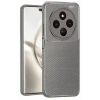 Hubrendy Bez Tecno Spark 30 Kılıf Auto Focus Karbon Kapak - Gri