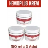 Hubrendy Bez Süper Hemoplus Bakım Kremi 150 ml x 3 Adet