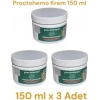 Hubrendy Bez Süper Proctohemo Krem 150 ml x 3 Adet