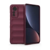 Hubrendy Bez Xiaomi Mi 12 Lite Kılıf Optimum Silikon - Bordo