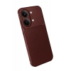 Hubrendy Bez Xiaomi Poco X8 Pro Max Auto Focus Karbon Kapak - Bordo