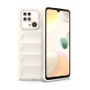 Hubrendy Bez Xiaomi Redmi 10C Kılıf Optimum Silikon - Krem