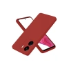 Hubrendy Bez Xiaomi Redmi 13C Kılıf First Silikon - Bordo