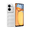 Hubrendy Bez Xiaomi Redmi 13C Kılıf Optimum Silikon - Krem