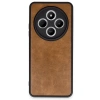 Hubrendy Bez Xiaomi Redmi 14C Kılıf Aras Deri Kapak - Taba
