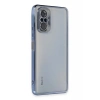 Hubrendy Bez Xiaomi Redmi Note 10 Pro Kılıf Lensli Silikon - Açık Mavi