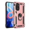 Hubrendy Bez Xiaomi Redmi Note 12S Kılıf Sofya Yüzüklü Silikon Kapak - Rose