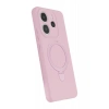 Hubrendy Bez Xiaomi Redmi Note 14 4G Regal Magsafe Standlı Kapak - Açık Pembe