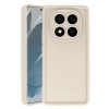 Hubrendy Bez Xiaomi Redmi Note 14 Pro 4G Kılıf Viera Silikon - Krem