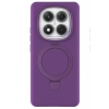 Hubrendy Bez Xiaomi Redmi Note 14 Pro 4G Regal Magsafe Standlı Kapak - Derin Mor