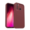 Hubrendy Bez Xiaomi Redmi Note 8 Kılıf Viera Silikon - Bordo