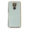Hubrendy Bez Xiaomi Redmi Note 9 Kılıf Volet Silikon - Açık Yeşil