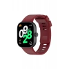 Hubrendy Bez Xiaomi Redmi Watch 4 Klasik Kordon - Bordo