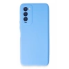 Hubrendy Bez Tecno Camon 18 Kılıf First Silikon - Mavi