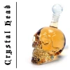 Hubrendy ÇER 1000 Ml Crystal Head Kuru Kafa İçecek Şişesi
